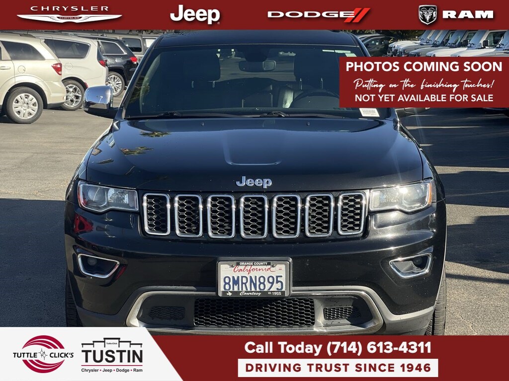 Used 2018 Jeep Grand Cherokee Limited SUV