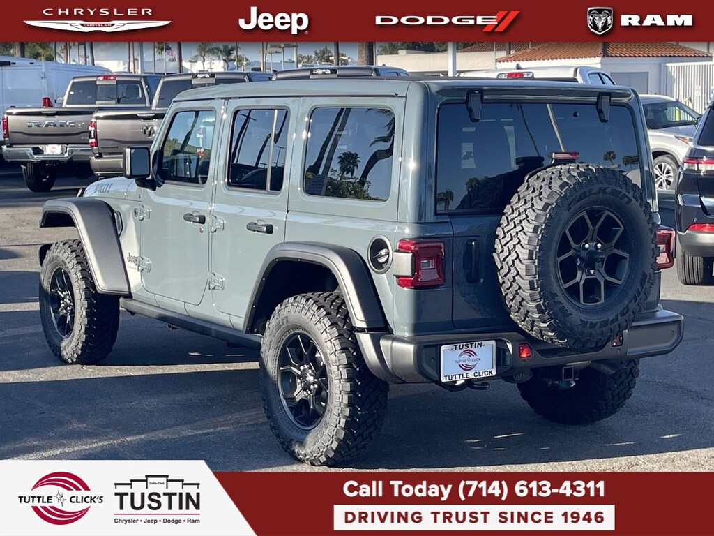 New 2025 Jeep Wrangler Willys SUV