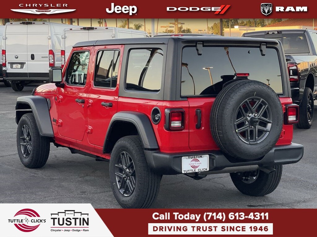 New 2026 Jeep Wrangler Sport S SUV