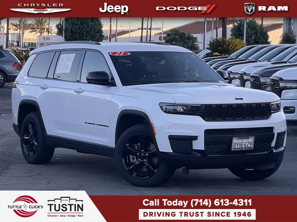 Used 2021 Jeep Grand Cherokee L Altitude SUV