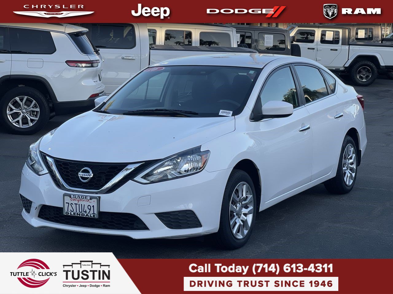 2016 Nissan Sentra SV photo 2