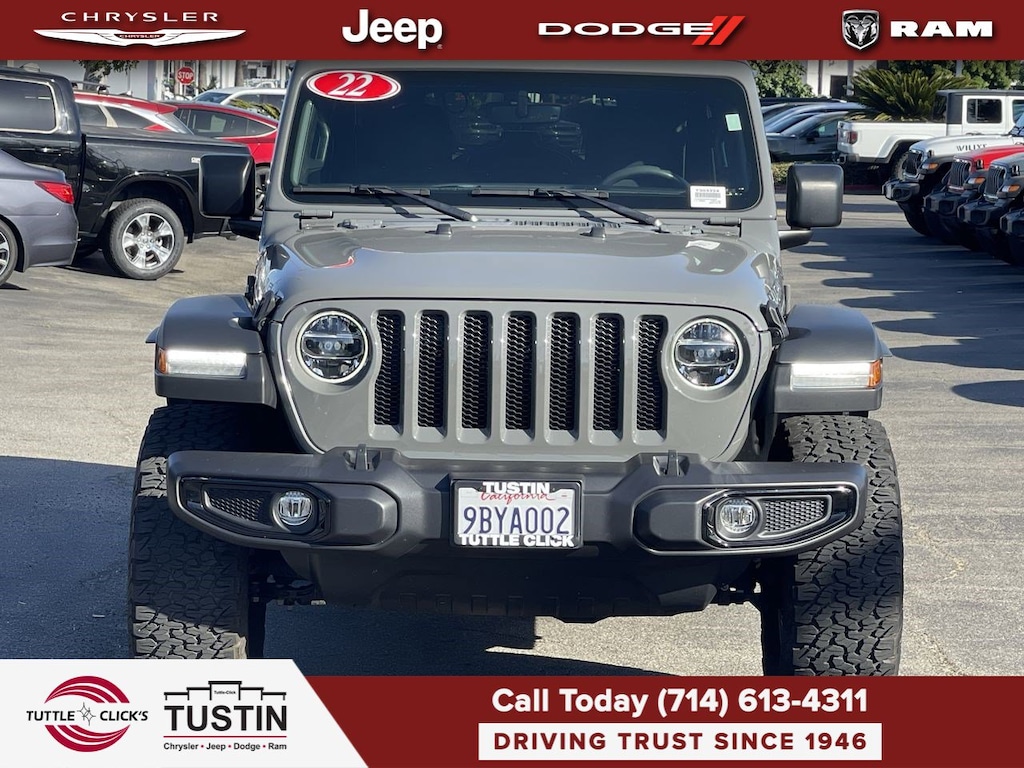 Used 2022 Jeep Wrangler Unlimited High Tide SUV