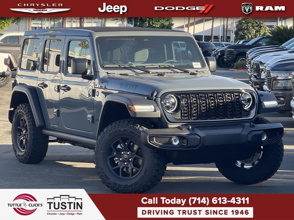 New 2025 Jeep Wrangler Willys SUV