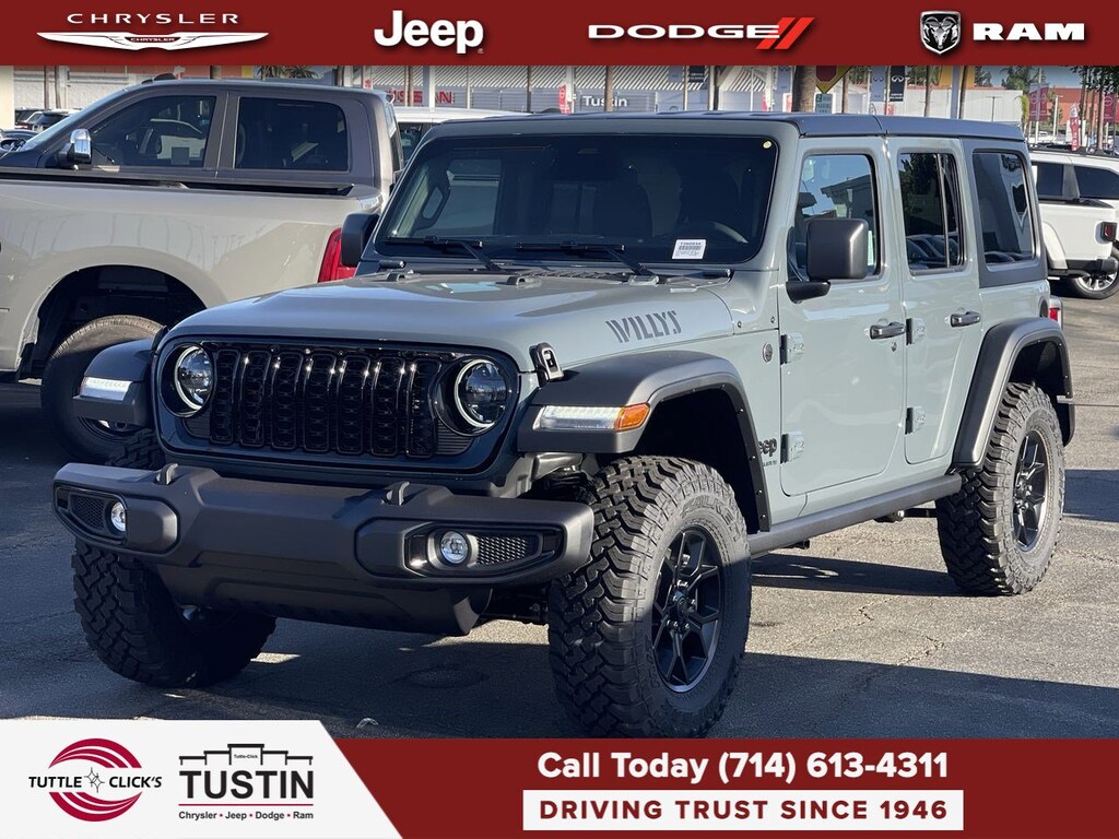 New 2026 Jeep Wrangler Willys SUV