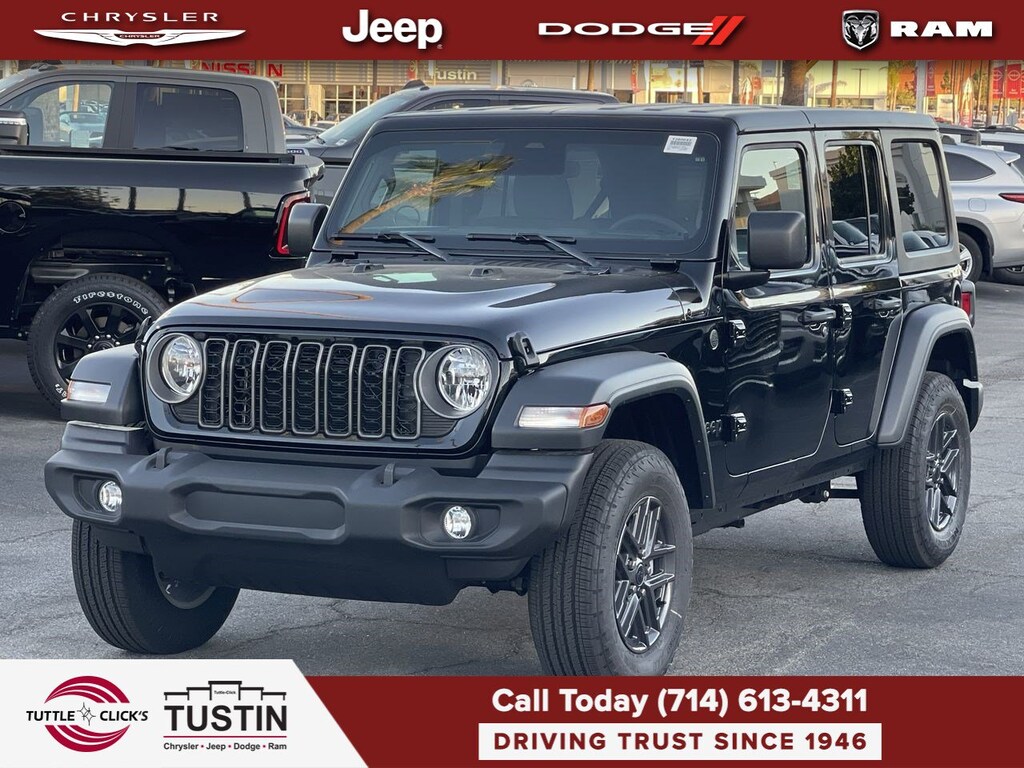 New 2026 Jeep Wrangler Sport S SUV