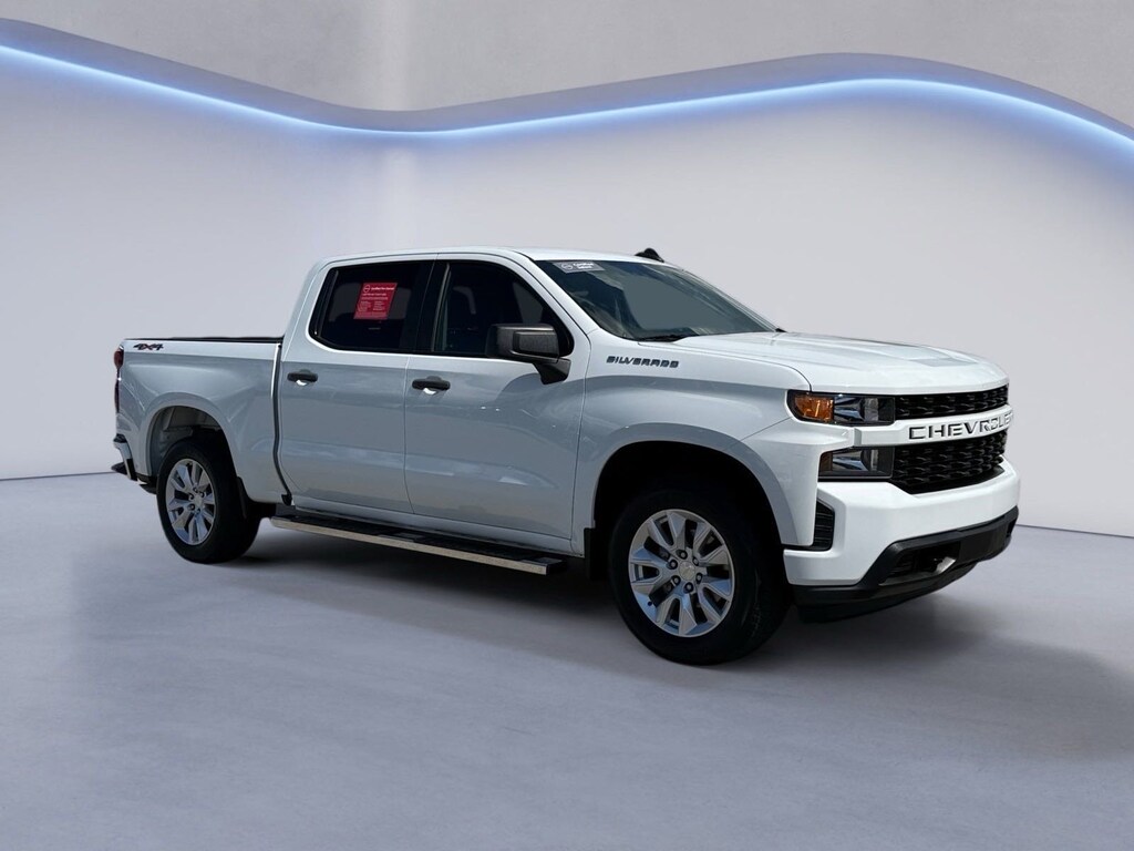Used 2022 Chevrolet Silverado 1500 LTD Custom 4WD Crew Cab 147 Custom