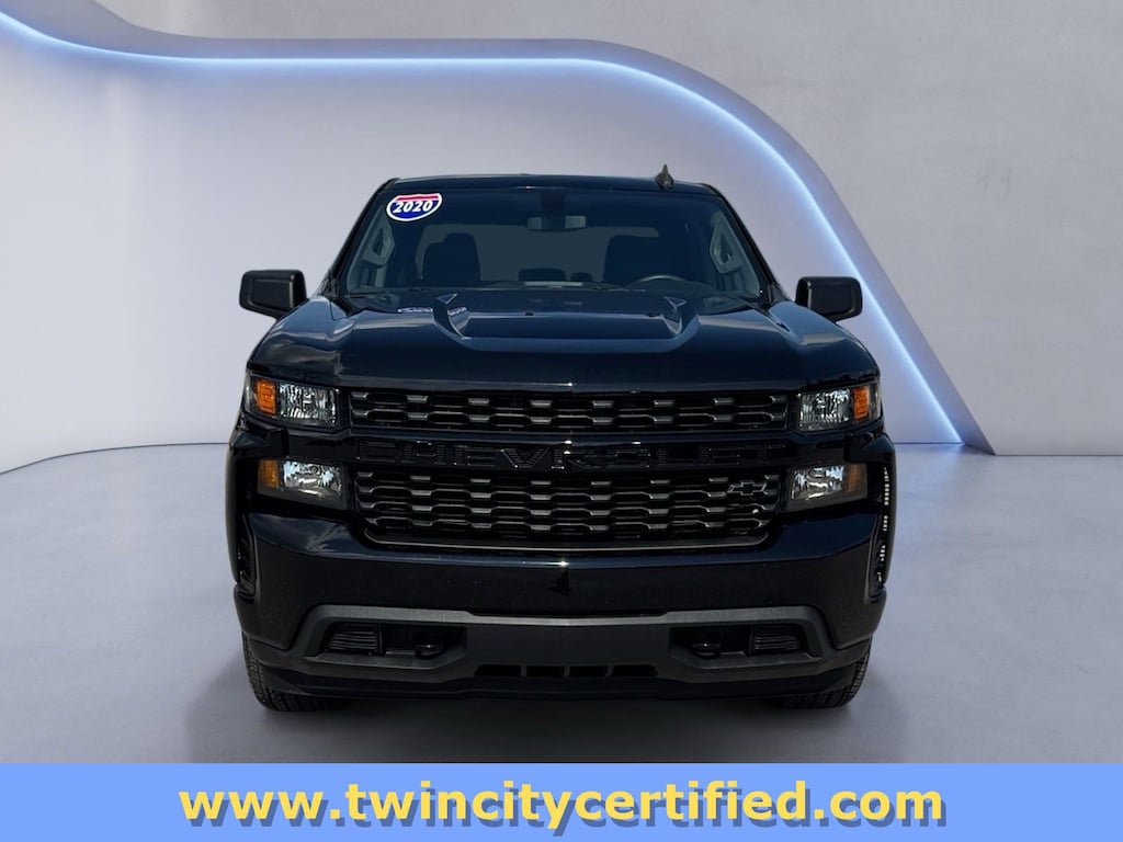 Certified 2020 Chevrolet Silverado 1500 Custom Custom 4WD Crew Cab 147
