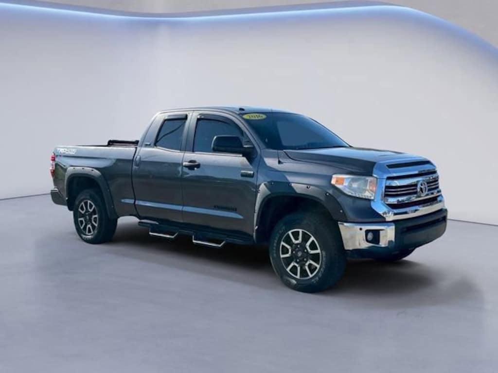 Used 2016 Toyota Tundra 4WD Truck SR5 Double Cab 5.7L V8 6-Spd AT SR5
