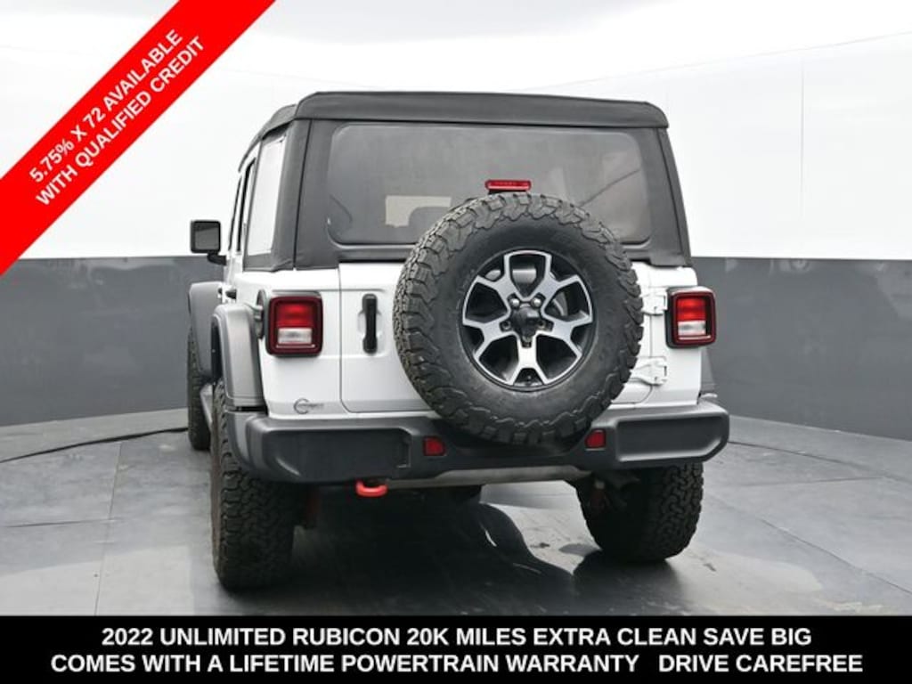 Used 2022 Jeep Wrangler Unlimited Rubicon SUV