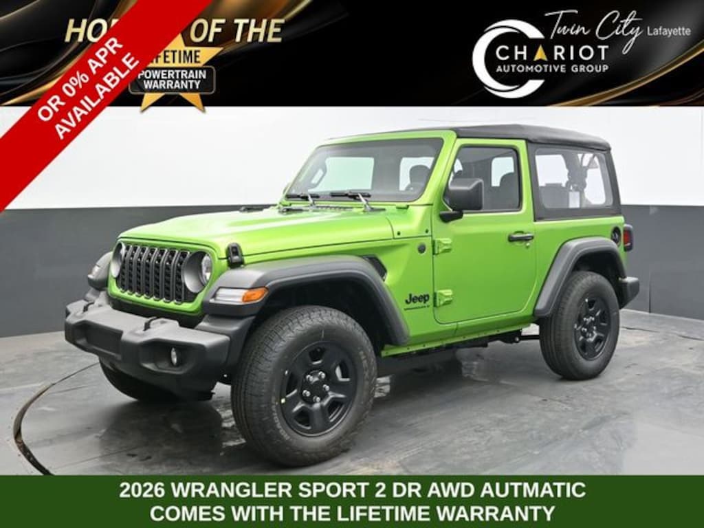 New 2026 Jeep Wrangler Sport Sport Utility