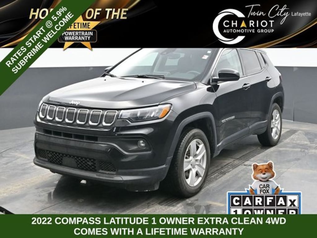 Used 2022 Jeep Compass Latitude SUV