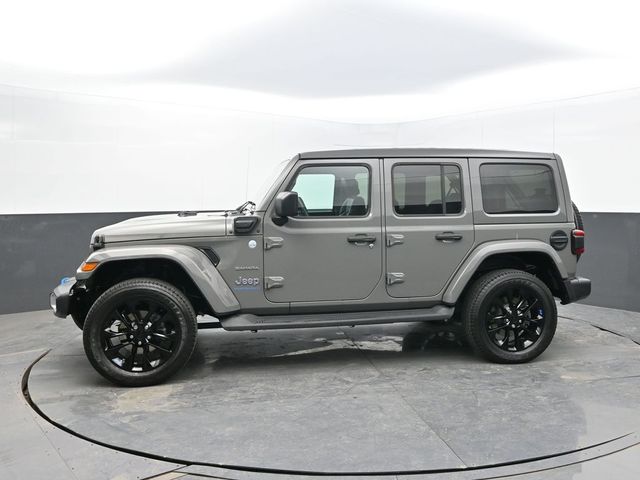 Used 2023 Jeep Wrangler 4xe Sahara 4XE with VIN 1C4JJXP63PW581442 for sale in Lafayette, IN