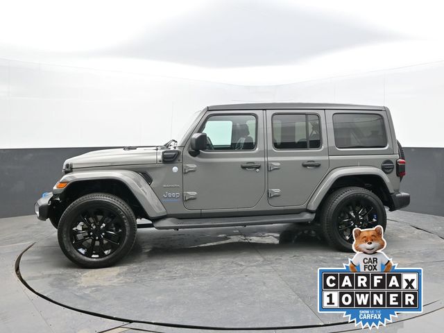 Used 2023 Jeep Wrangler 4xe Sahara 4XE with VIN 1C4JJXP63PW581442 for sale in Lafayette, IN