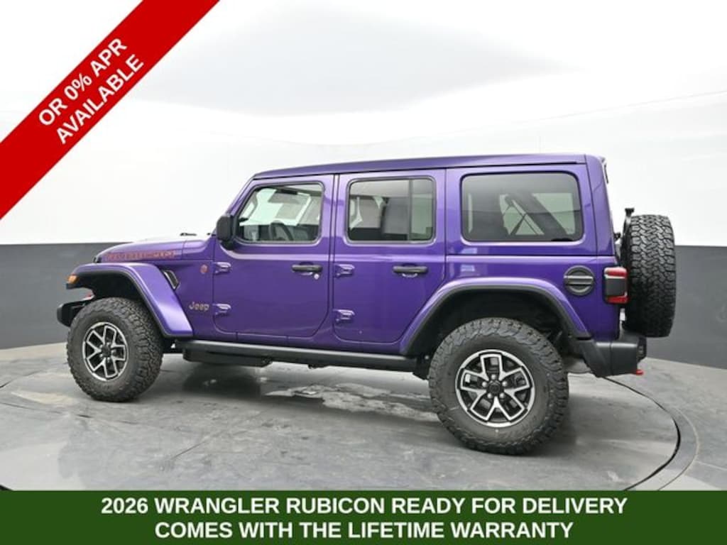 New 2026 Jeep Wrangler Rubicon Sport Utility
