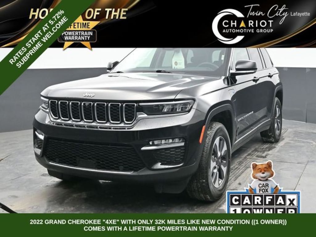 Used 2022 Jeep Grand Cherokee 4xe SUV