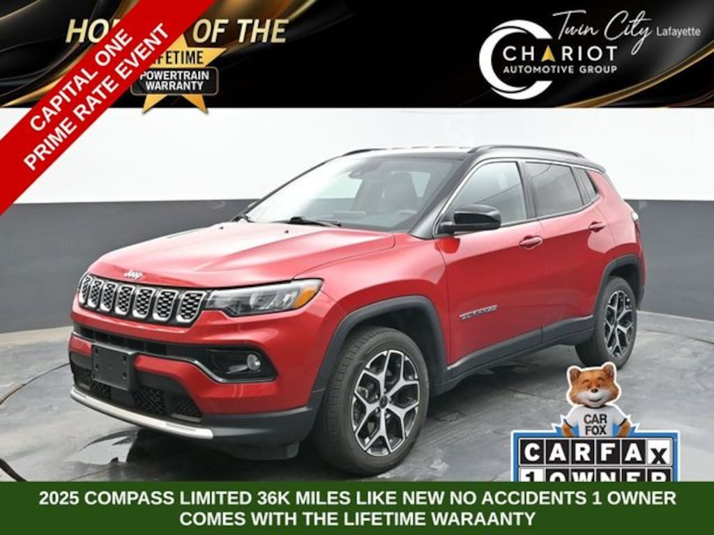 Used 2025 Jeep Compass Limited SUV
