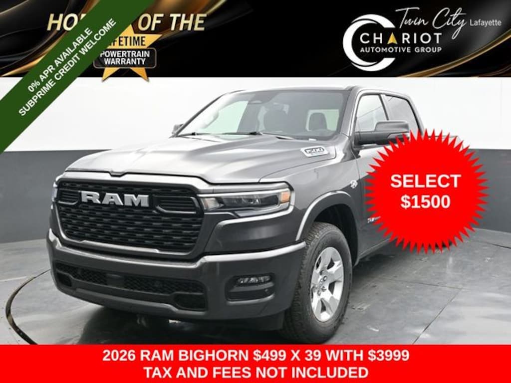 New 2026 Ram 1500 Big Horn/Lone Star Pickup