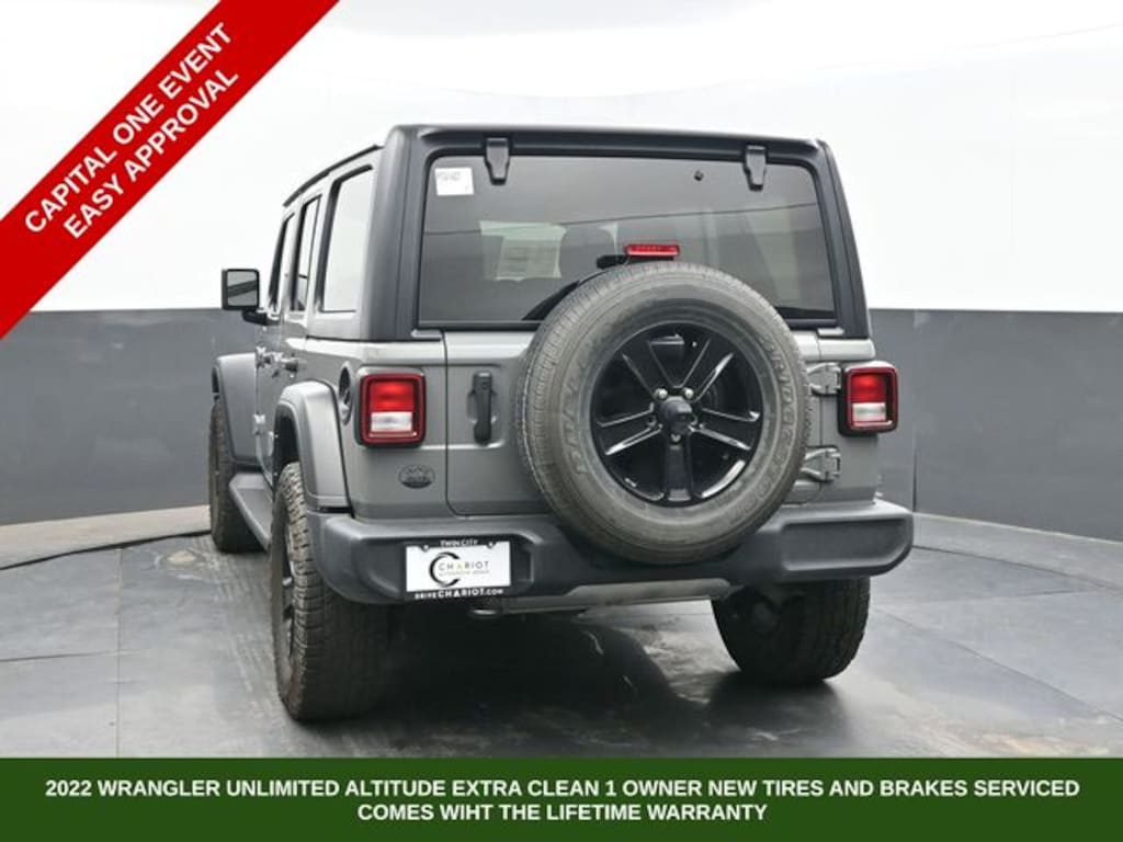 Used 2022 Jeep Wrangler Unlimited Sport Altitude SUV
