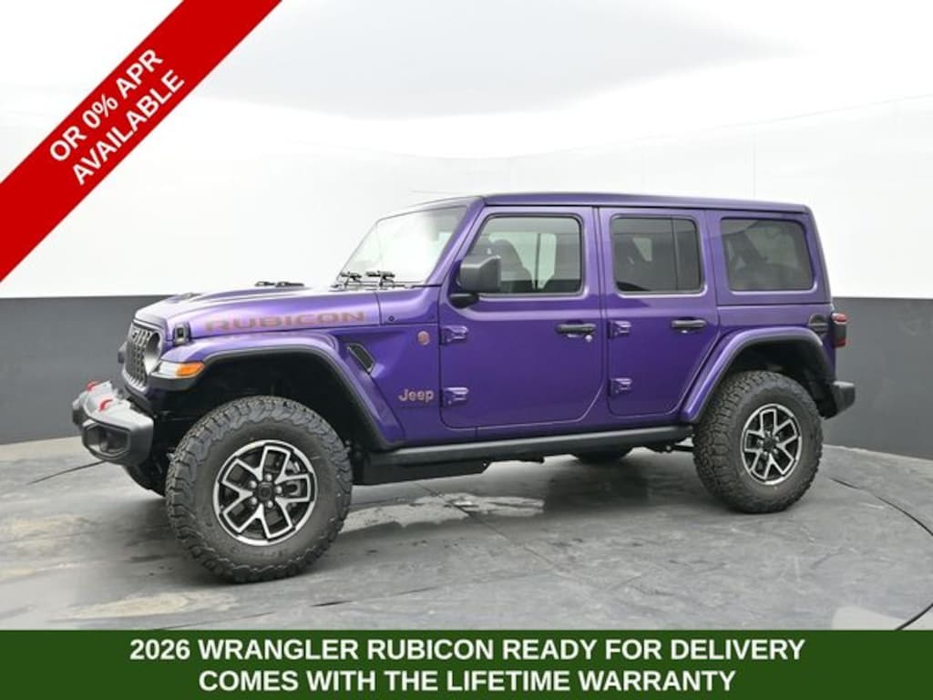 New 2026 Jeep Wrangler Rubicon Sport Utility
