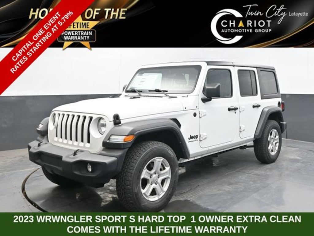 Used 2023 Jeep Wrangler Sport S SUV