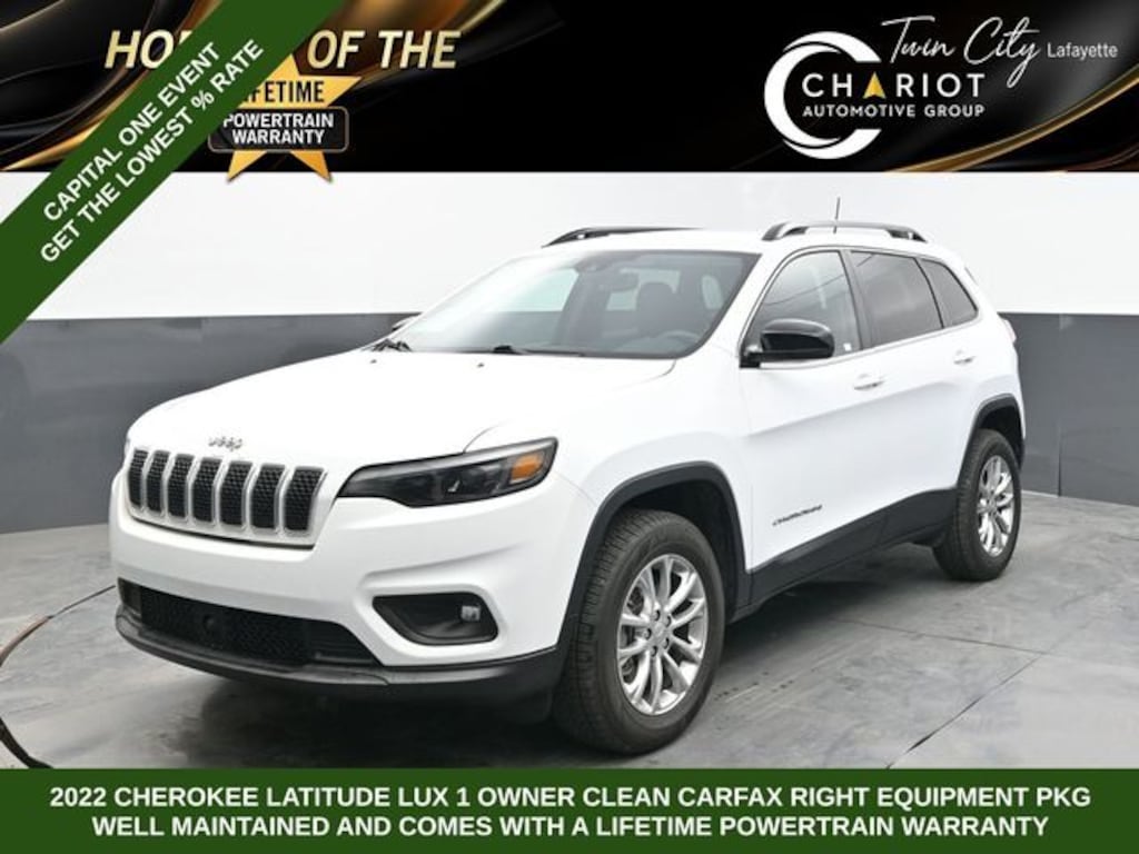 Used 2022 Jeep Cherokee Latitude Lux SUV
