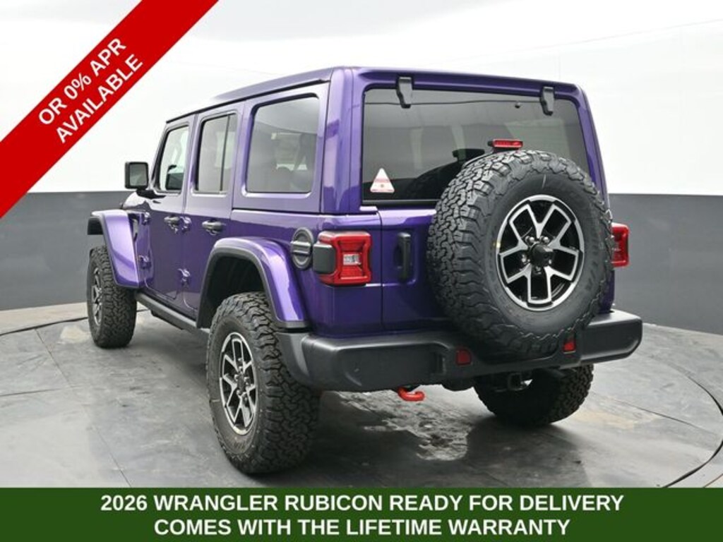 New 2026 Jeep Wrangler Rubicon Sport Utility
