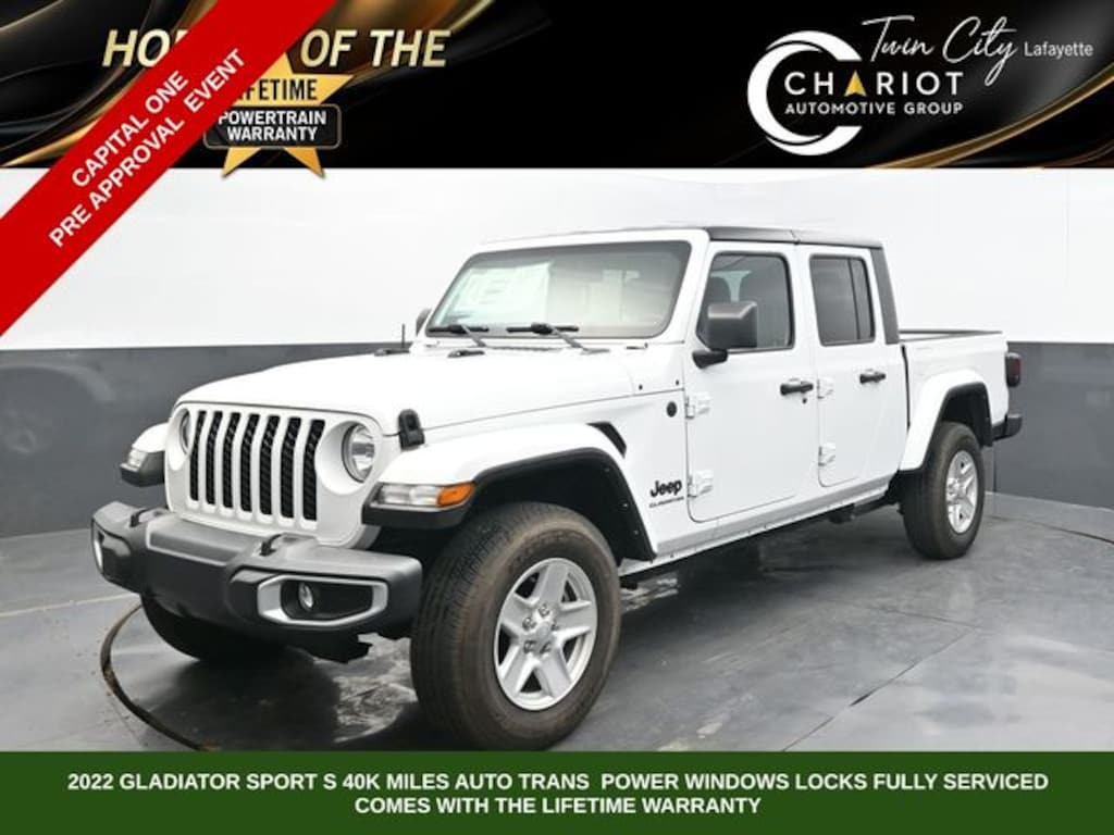 Used 2022 Jeep Gladiator Sport Truck