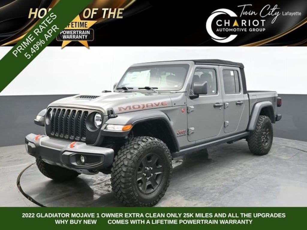 Used 2022 Jeep Gladiator Mojave Truck