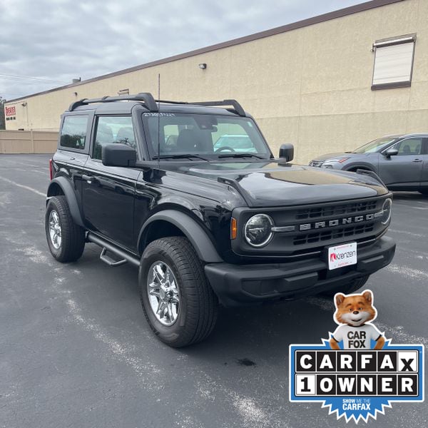 Used 2022 Ford Bronco 2-Door Base with VIN 1FMDE5AH5NLB11942 for sale in Lafayette, IN