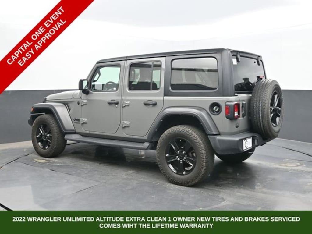 Used 2022 Jeep Wrangler Unlimited Sport Altitude SUV