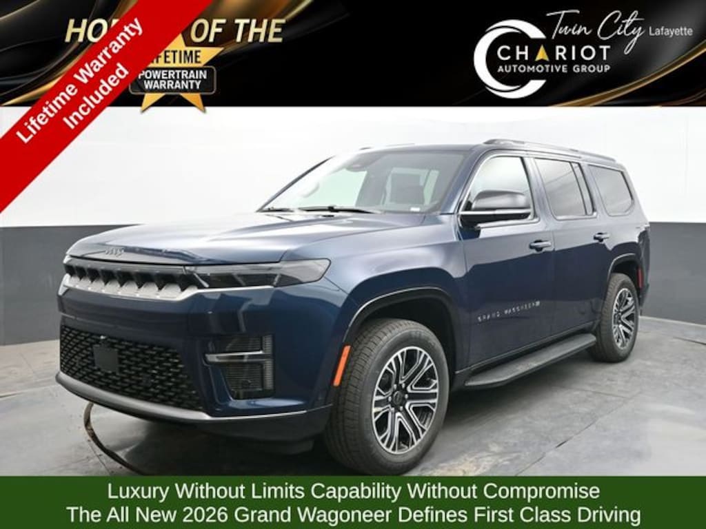 New 2026 Jeep Grand Wagoneer 4X4 Sport Utility