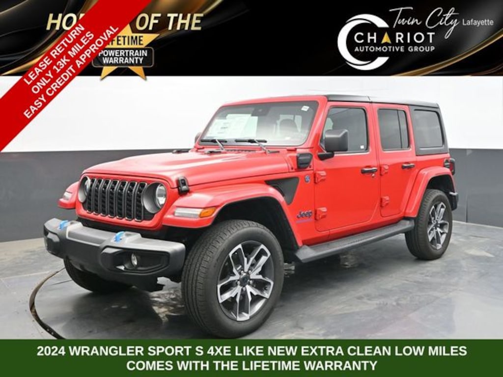 Used 2024 Jeep Wrangler Sport S 4xe SUV