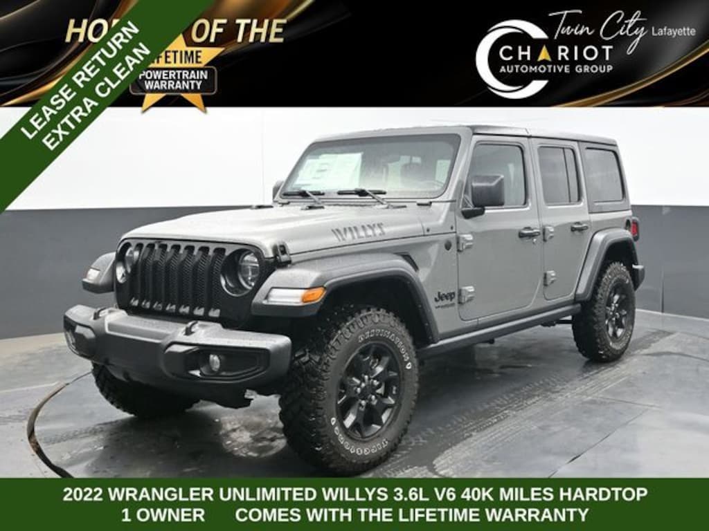 Used 2022 Jeep Wrangler Unlimited Willys SUV