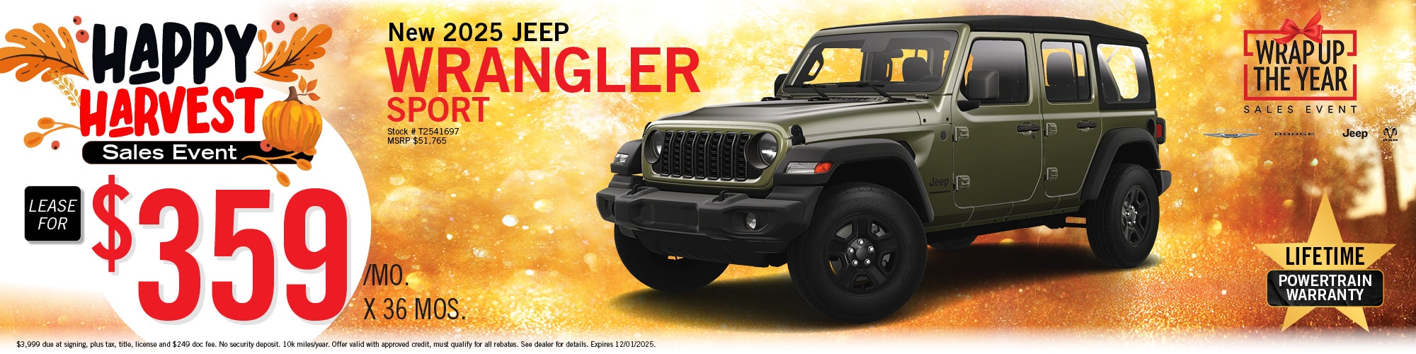 2025 Jeep Wrangler Offer | Twin City CDJR