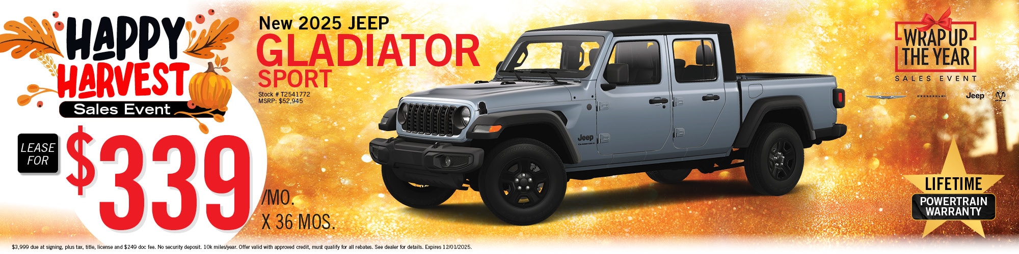 2025 Jeep Gladiator Offer | Twin City CDJR