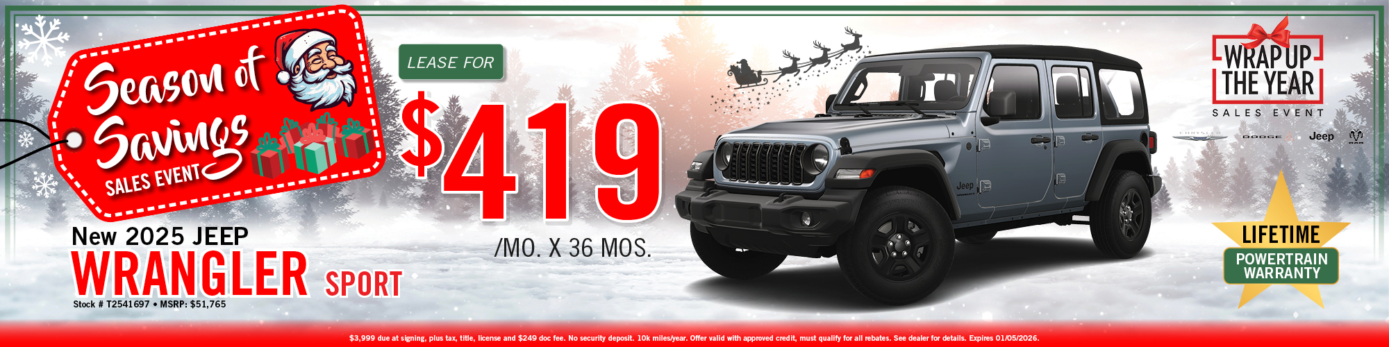 2025 Jeep Wrangler Offer | Twin City CDJR