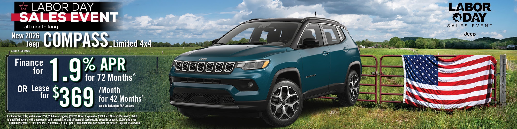 2026 Jeep Compass Offer | Twin City CDJR