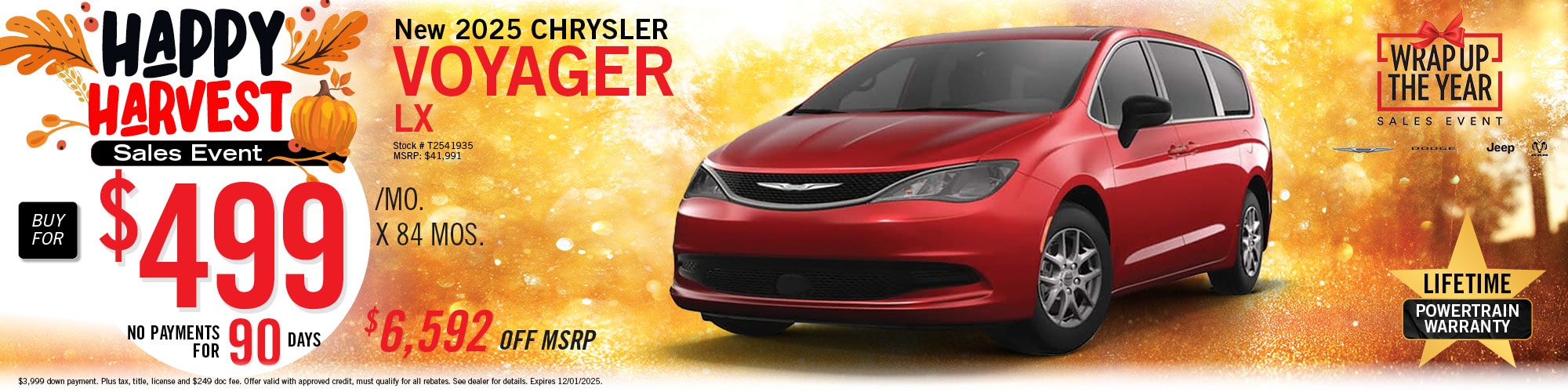 2025 Chrysler Voyager Offer | Twin City CDJR