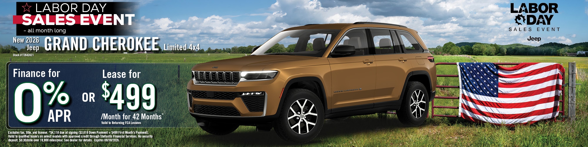 2026 Jeep Grand Cherokee Offer | Twin City CDJR