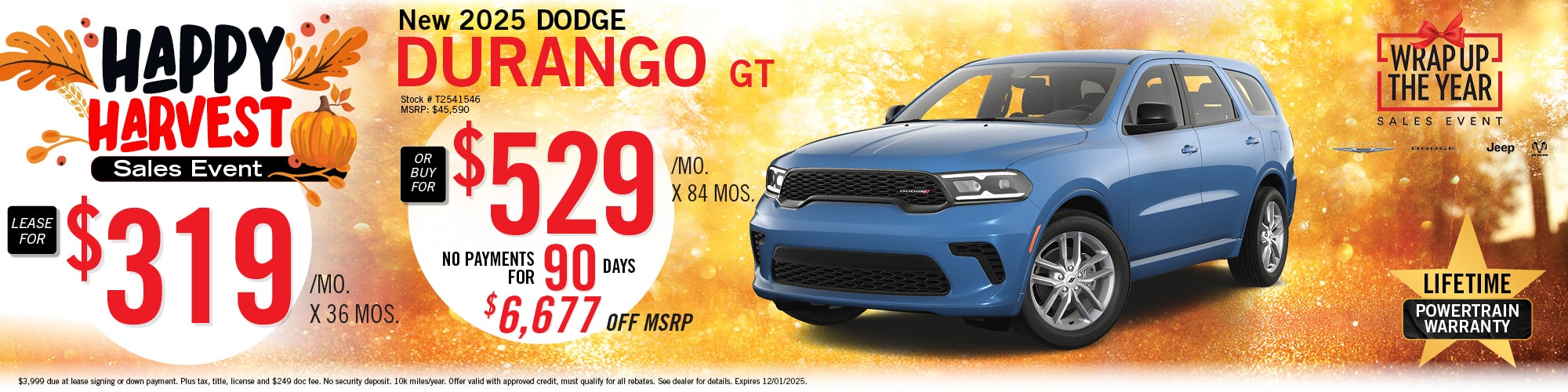 2025 Dodge Durango Offer | Twin City CDJR