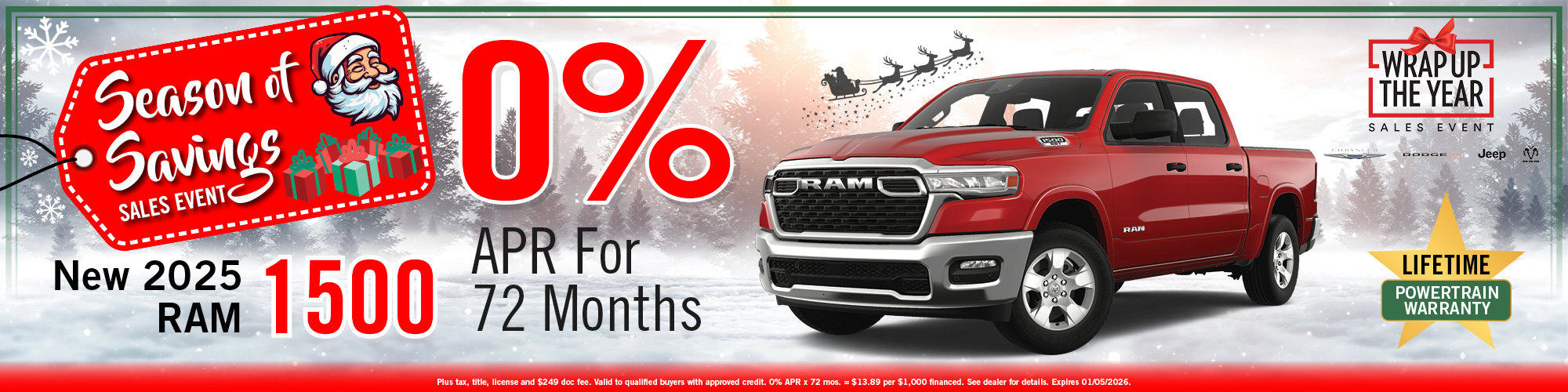 2025 Ram 1500 Offer | Twin City CDJR