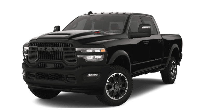 2025 Ram 2500 Rebel Exterior - Diamond Black Crystal