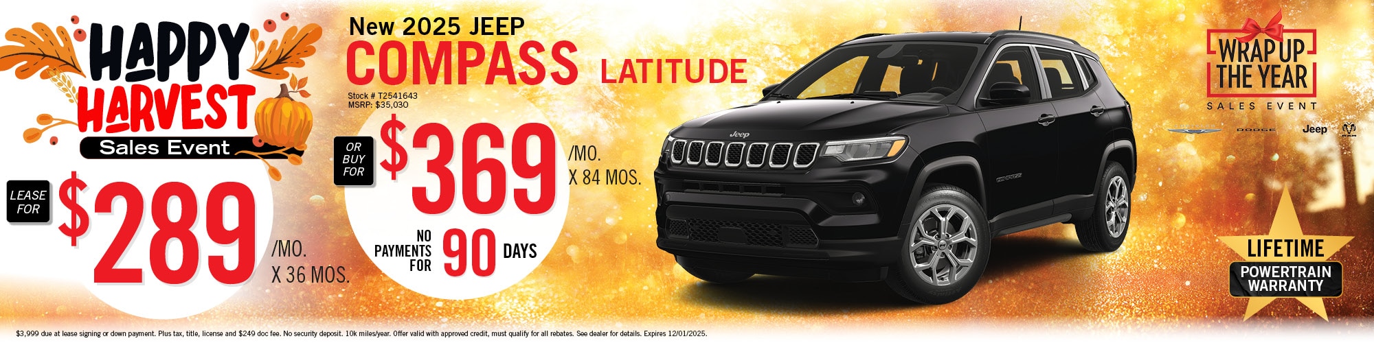 2025 Jeep Compass Offer | Twin City CDJR