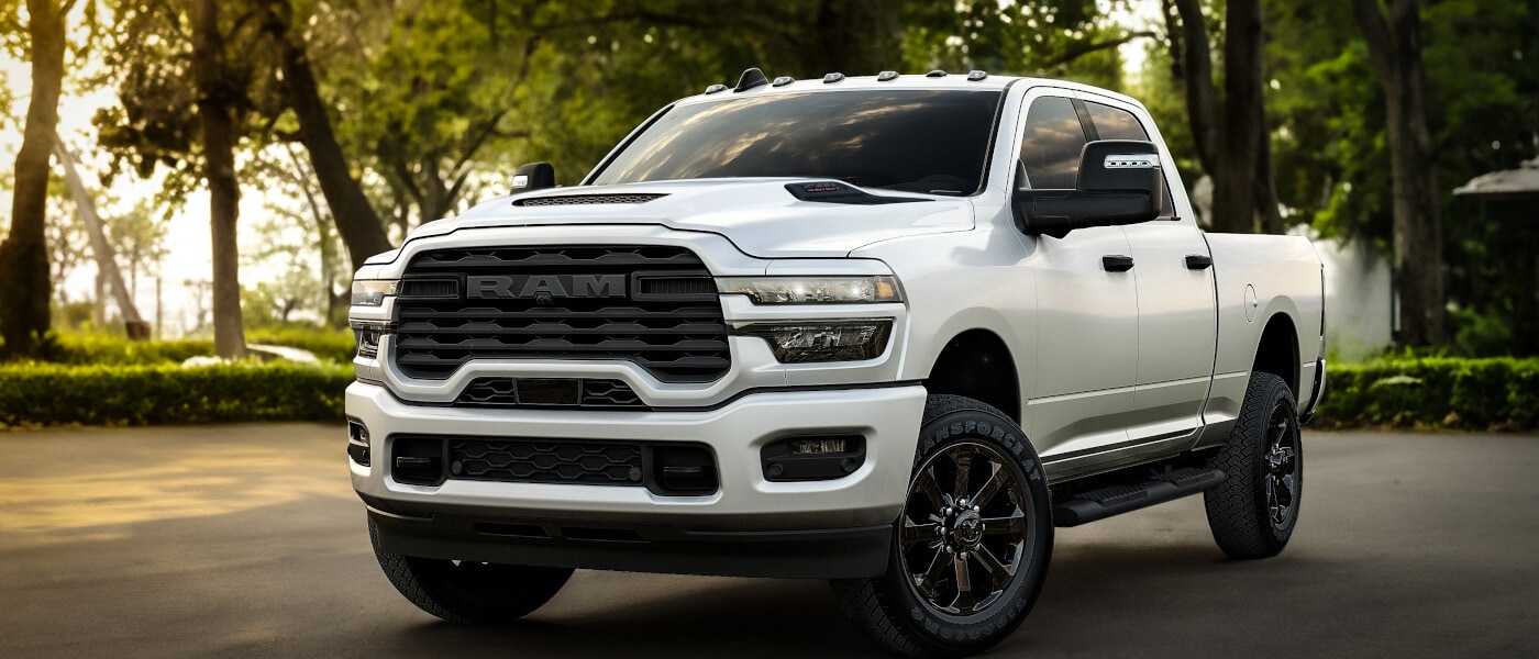 2026 Ram 3500 Exterior Parked Among Trees