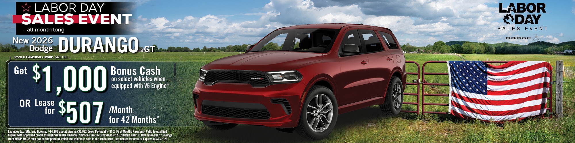 2026 Dodge Durango Offer | Twin City CDJR