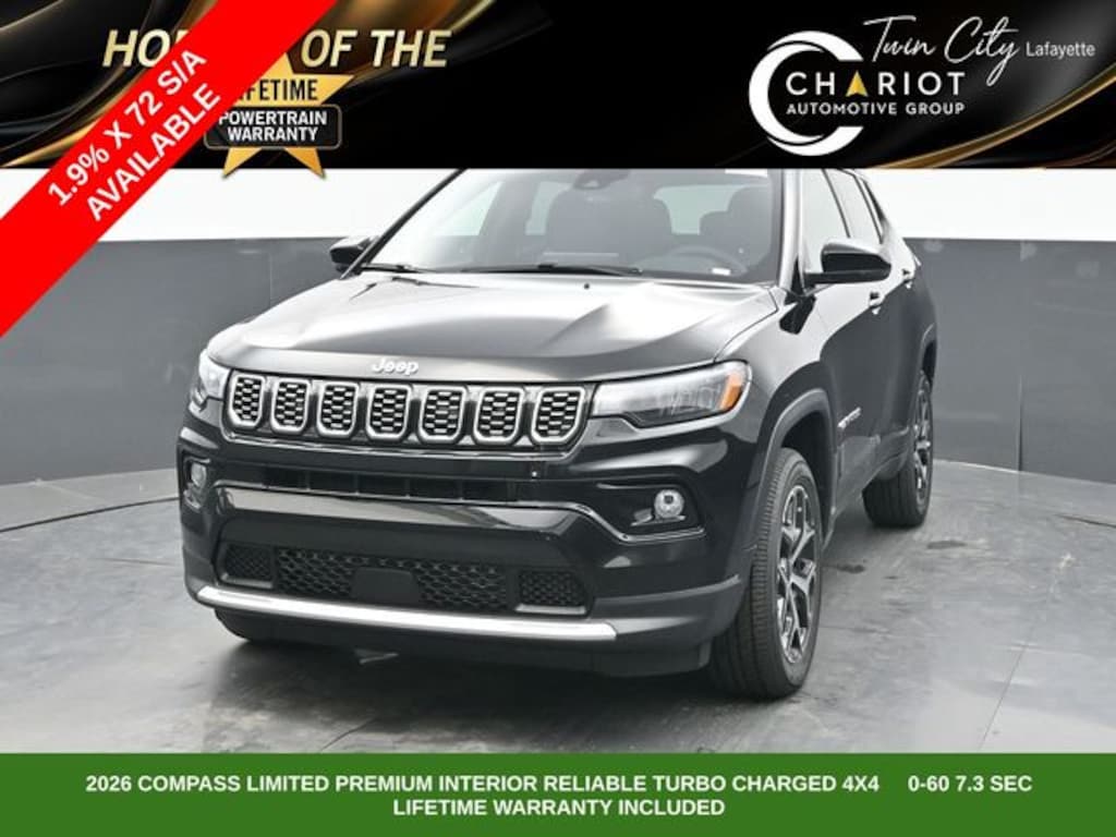 New 2026 Jeep Compass LIMITED 4X4 Sport Utility