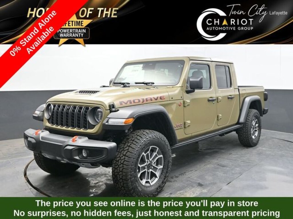 New 2026 Jeep Gladiator Mojave Pickup