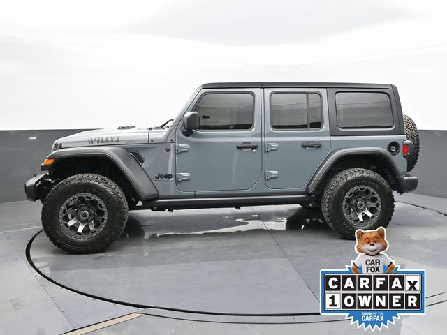 Used 2024 Jeep Wrangler 4-Door Willys with VIN 1C4PJXDG4RW236222 for sale in Lafayette, IN