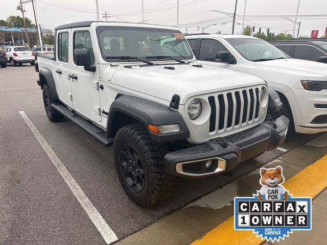 Used 2023 Jeep Gladiator Sport with VIN 1C6HJTAG8PL558787 for sale in Lafayette, IN