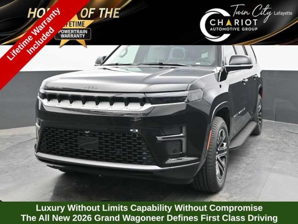 New 2026 Jeep Grand Wagoneer L 4X4 Sport Utility